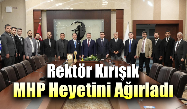 MHP İl Başkanlığı Karabük Üniversitesini ziyaret etti