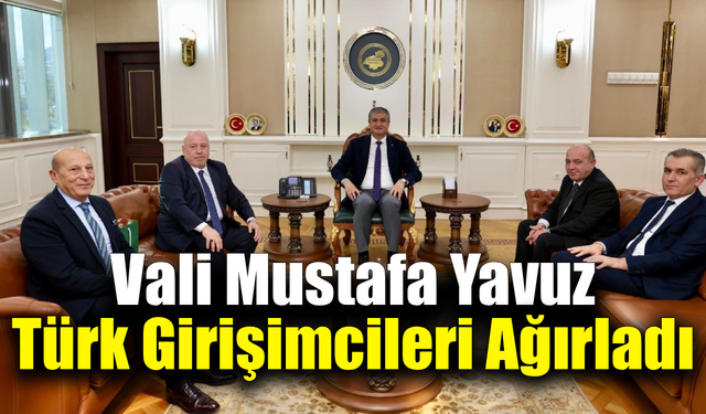 Vali Yavuz, ATGB’nin çalışmaları hakkında bilgi aldı