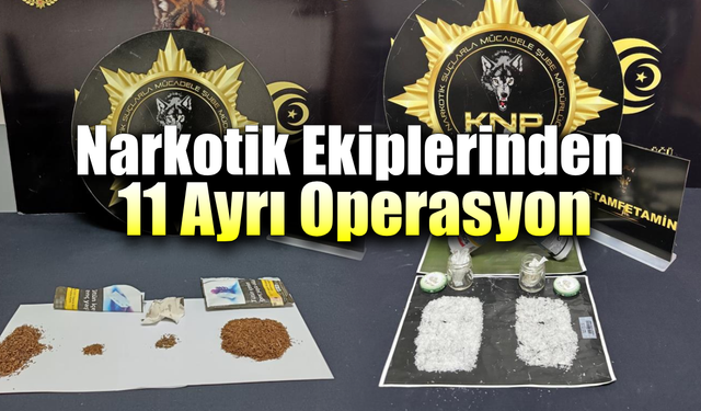 Karabük’te uyuşturucu trafiği mercek altında