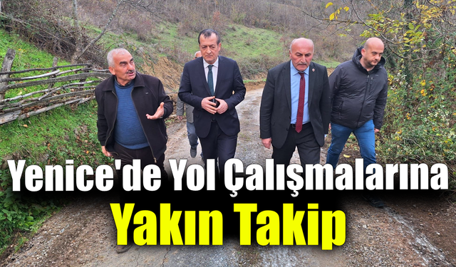 Yenice’nin yolları konforlu ulaşıma kavuşuyor