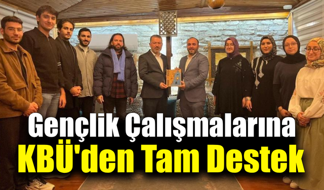 Rektör Kırışık, Uluslararası Genç Derneğini ağırladı