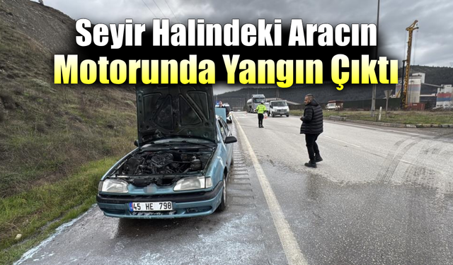 Sürücünün dikkati facianın önüne geçti