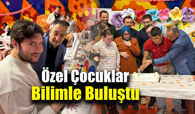 Bilim Merkezi kapılarını özel gereksinimli çocuklara açtı