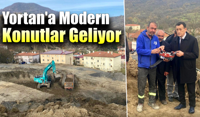 Yortan’da 64 konutluk TOKİ projesi hayata geçirildi