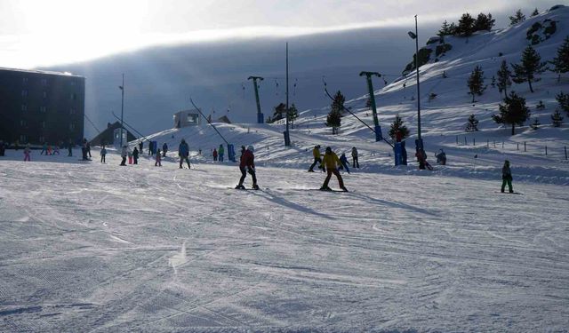 Kartalkaya'da sömestr hareketliliği