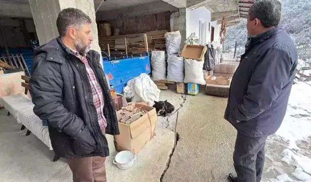 Aşağıdere Köyünde afet konutları için süreç devam ediyor