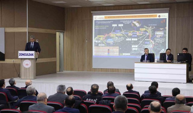 Zonguldak’ta 2025 yılı yatırımları masaya yatırıldı