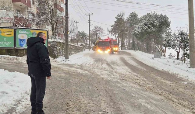 Alaplı’da yollar deniz suyu ile ulaşıma açılıyor