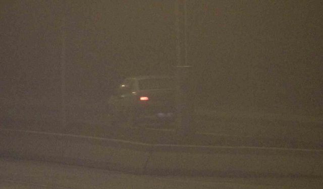 Çankırı’da sis görüşü 50 metreye düşürdü