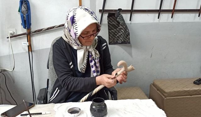 Devrek Bastonları kadın ustaların elinde sanat eseri oluyor