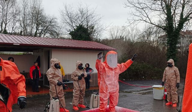 Bartın’da AFAD personeline KBRN eğitimi
