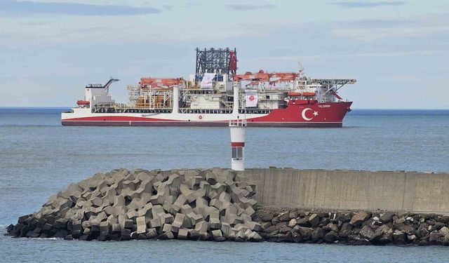 Sondaj gemisi Yıldırım Filyos Limanı’na ulaştı