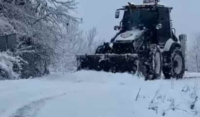 Zonguldak'ta 82 köy yolu ulaşıma kapandı
