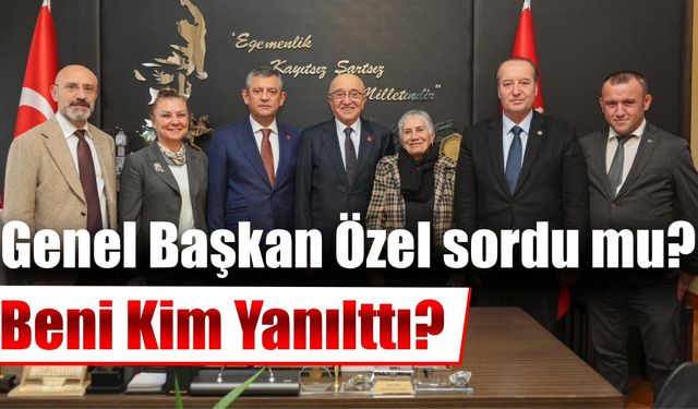 Özgür Özel Karabük Heyetinden Yanlış Bilgi Hesabı Sordu mu?