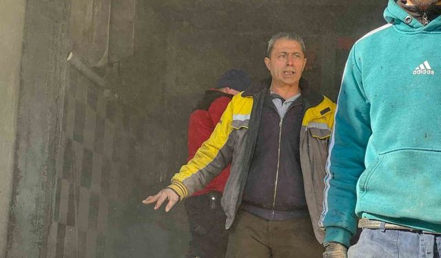 Bolu’da oto kuaförde çıkan yangın söndürüldü