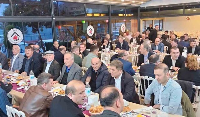 Devrekli muhtarlar iftar sofrasında buluştu