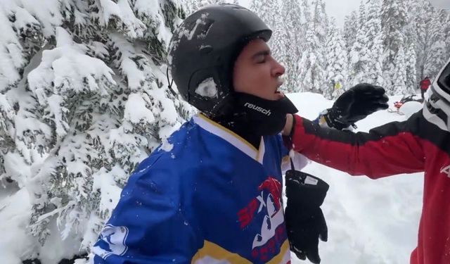 Kartalkaya’da JAK timlerinden arama kurtarma tatbikatı