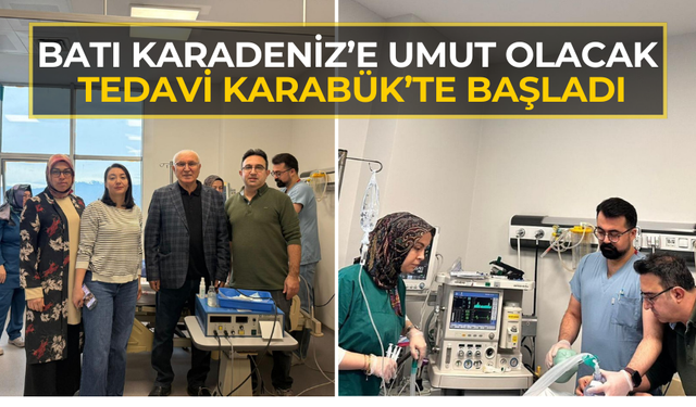 Karabük’te psikiyatri kliniğinde çığır açan uygulama