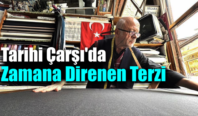 Safranbolu’nun son terzilerinden Mehmet Belder zamana direniyor