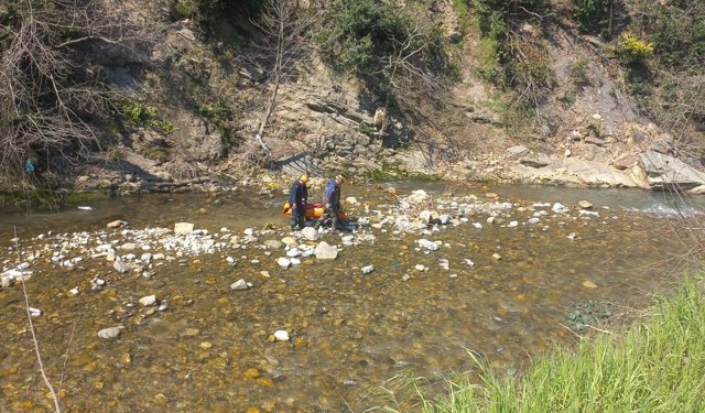 150 metreden düşen kadın kurtarıldı