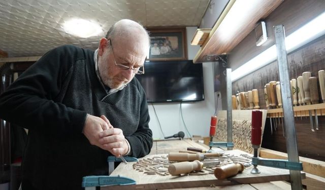 Dededen Toruna 100 Yıllık Naht Sanatı Kastamonu’da Yaşatılıyor