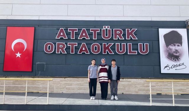 Atatürk Ortaokulu TÜBİTAK Bölge Finallerine Yükseldi