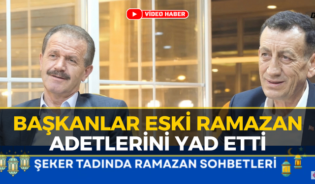 Yortan ve Ovacık Belediye Başkanları Derin TV’de