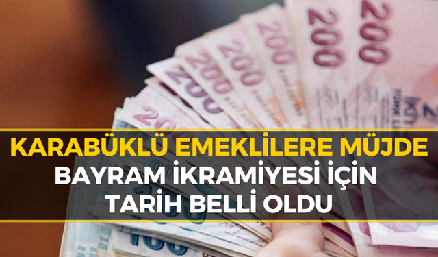 Karabüklü Emekliler Bayram İkramiyesini Bekliyor!