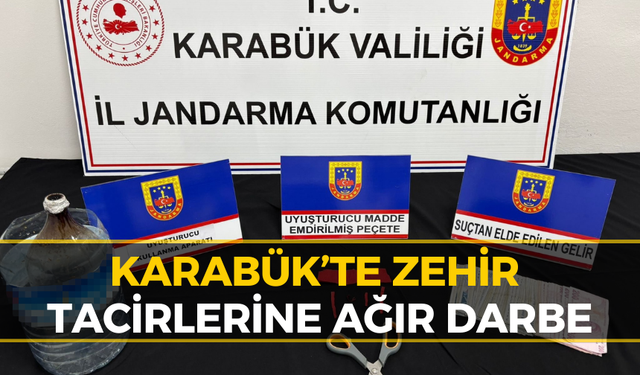 Karabük'te Jandarmadan Peş Peşe Operasyonlar