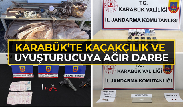 Karabük’te Huzur Operasyonu: Jandarmadan Büyük Darbe