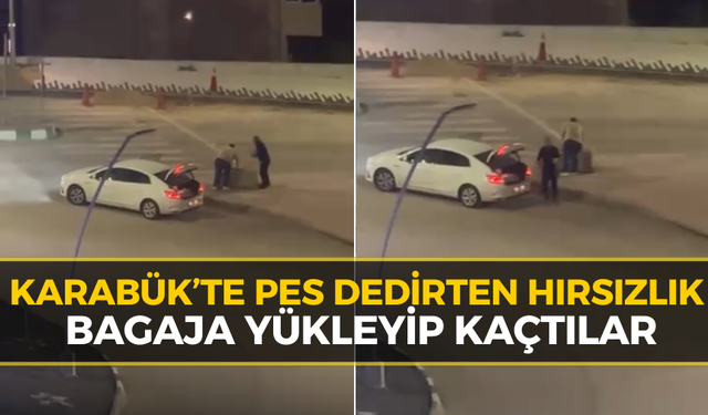 Karabük’te Akılalmaz Hırsızlık: O Anlar Kamerada