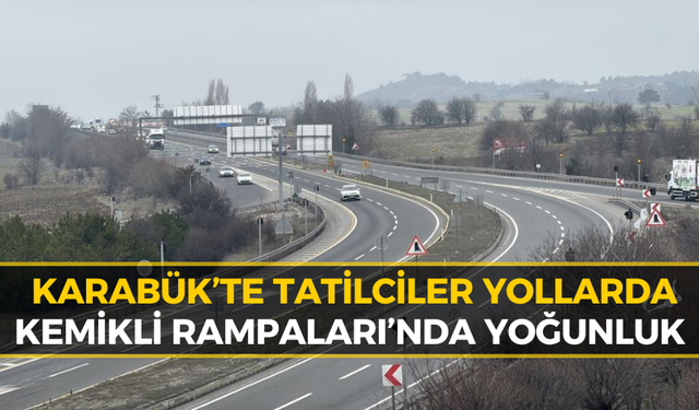 Karabük’te Bayram Yolculuğu Başladı
