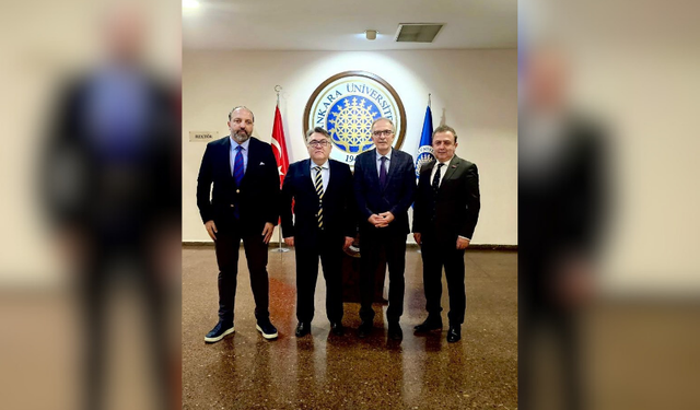 Rektör Özölçer’den Orhan Uzun’a hayırlı olsun ziyareti