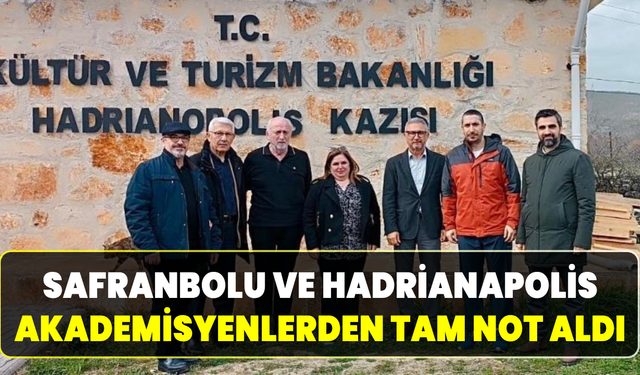 Uzman isimler Karabük’ün tarihi dokusunu yerinde gözlemledi