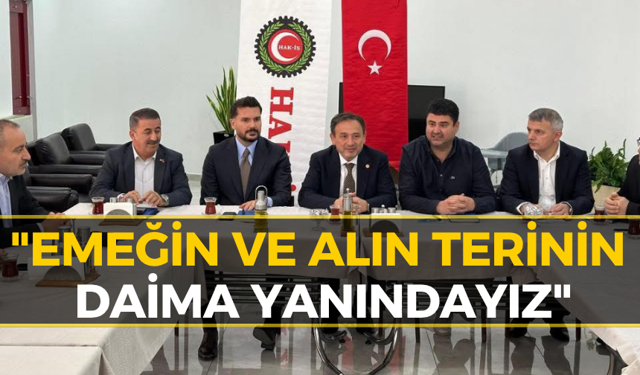 Keskinkılıç Sendika Temsilcileriyle Buluştu: Gündem 1 Mayıs!
