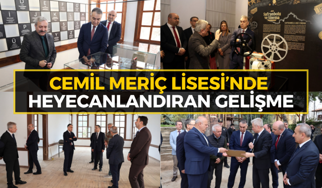 Vali Çağatay Safranbolu Sokaklarında: Müze ve Okul Ziyareti