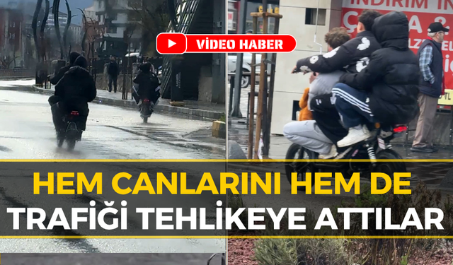 Karabük Trafiğinde "Pes" Dedirten Manzara!