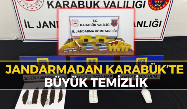 Karabük’te Zehir ve Kaçakçılık Şebekesi Çökertildi!