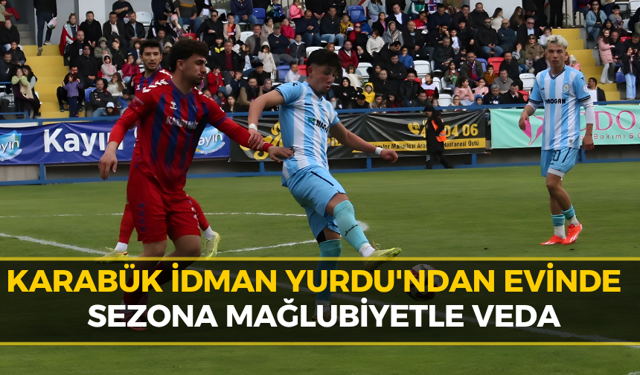 Karabük İdman Yurdu Tek Golle Yıkıldı