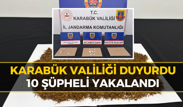 Valilik Paylaştı: Safranbolu ve Merkezde 3 Ayrı Operasyon