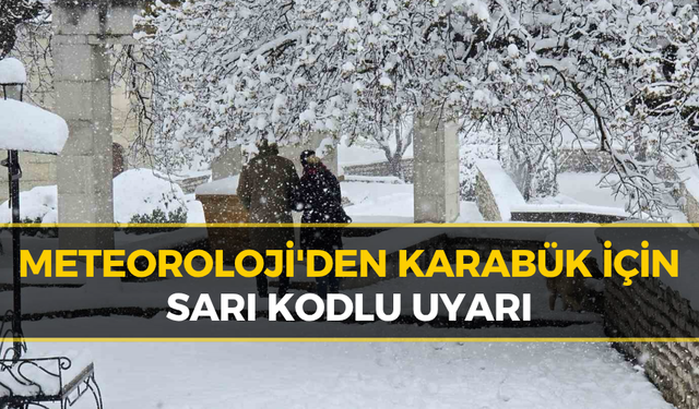 Karabük’te Zirai Don Uyarısı: Sarı Kod Etkin