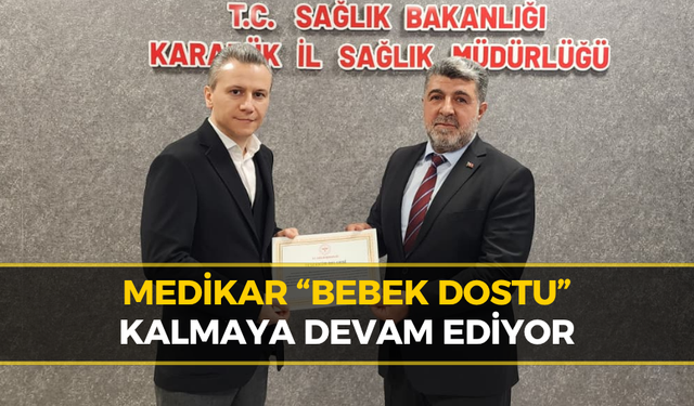 Medikar Hastanesi “Bebek Dostu” Unvanını Yeniden Tescilledi