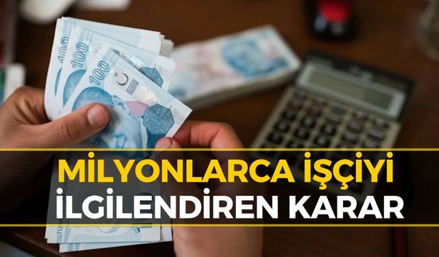 Çalışan ve İşveren Dikkat! O Kesintilerde Yeni Dönem