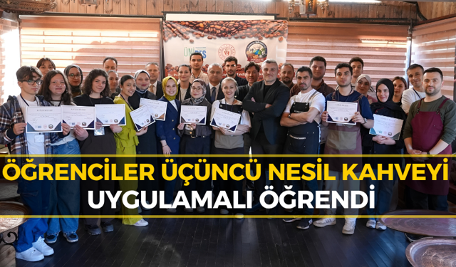 KBÜ’de “Çekirdekten Geleceğe” Barista Akademisi Düzenlendi
