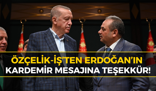 Değirmenci'den Cumhurbaşkanı Erdoğan'a Teşekkür!