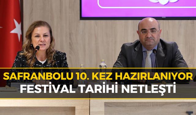 Safranbolu'da Festival Hazırlıkları Başladı