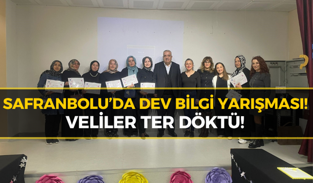 Safranbolu’da İngilizce Yarışması Büyük İlgi Gördü