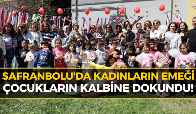 Safranbolu Belediyesi’nden Çocuklara Şeker Tadında Sürpriz