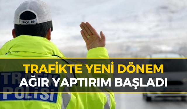 Kurala uymayan sürücülere artık nefes yok: 100 bin TL’lik yaptırım