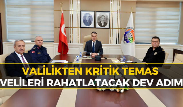 Karabük'te Güvenli Eğitim İçin Düğmeye Basıldı